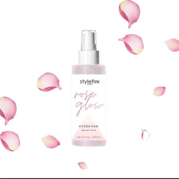 3/$20💗 Stylefox Beauty Rose Glow Hydrating Facial Mist Toner - Picture 1 of 8